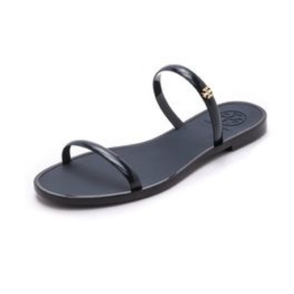 Tory Burch Navy Blue Sandals
